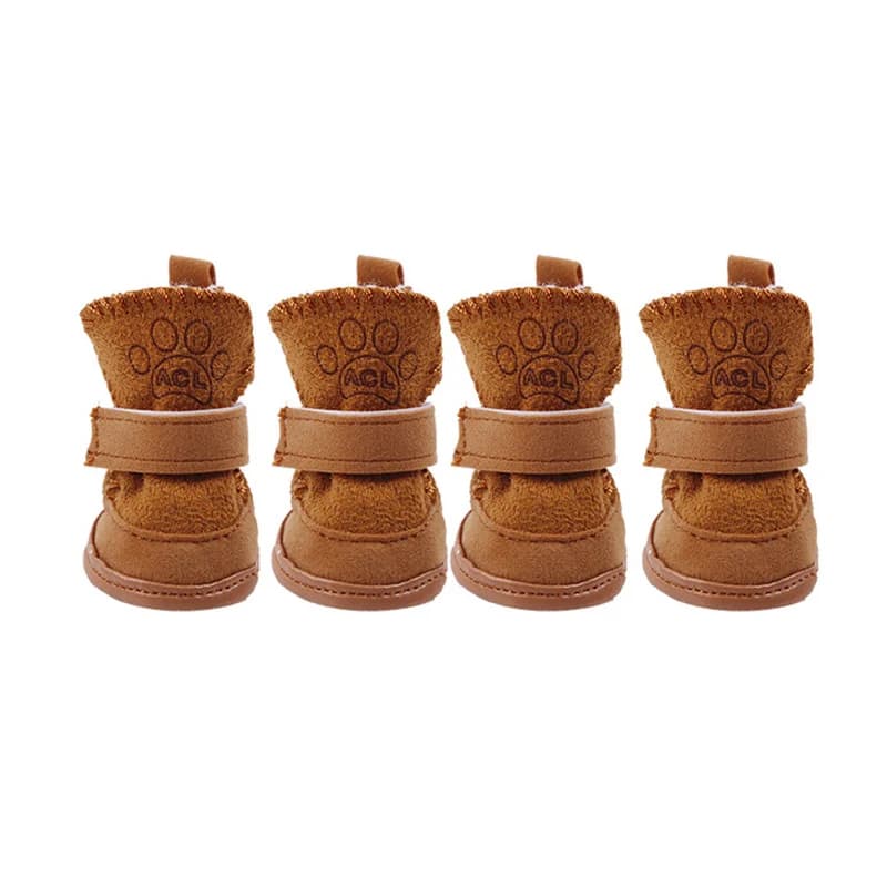 bottines-pour-chiens-pattes-imprimées