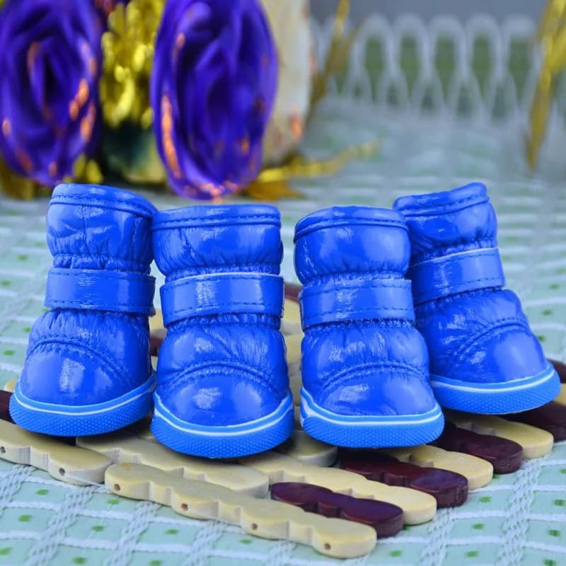 bottes-neige-bleues