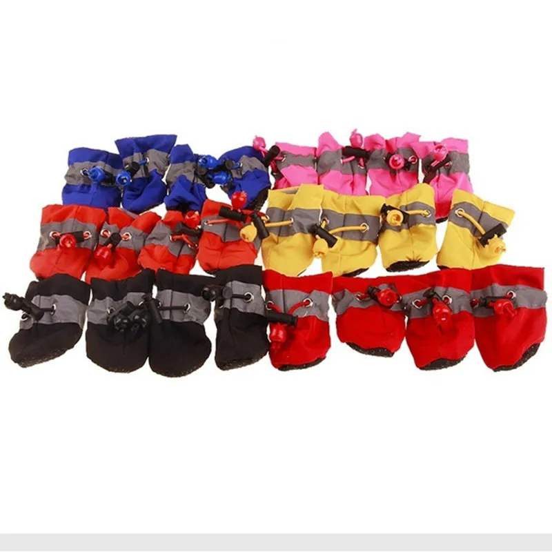 Chaussure chien – bottes de pluie colorées
